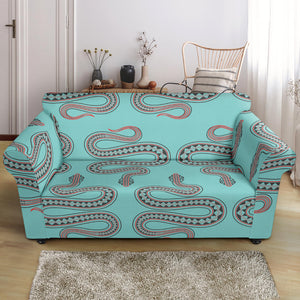 Snake Tribal Pattern Loveseat Couch Slipcover