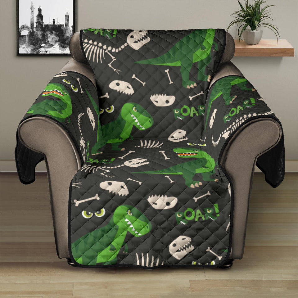 Dinosaur Pattern Recliner Cover Protector
