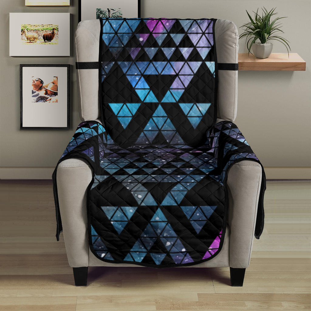 Space Galaxy Tribal Pattern Chair Cover Protector