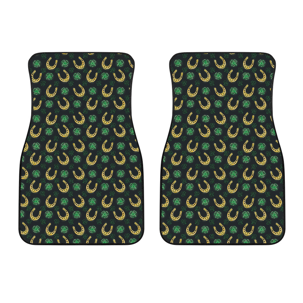 Horseshoes Pattern Print Design 04 Front Car Mats