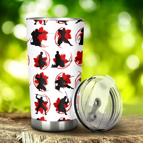 Ninja Pattern Tumbler