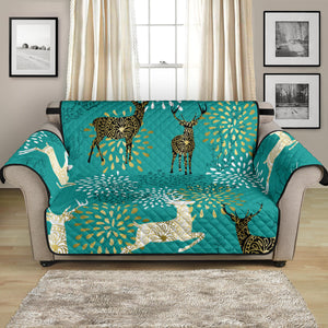 Deer Pattern Loveseat Couch Cover Protector