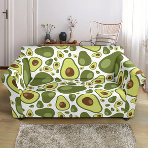 Avocado Pattern Loveseat Couch Slipcover