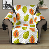 Papaya Pattern Theme Recliner Cover Protector