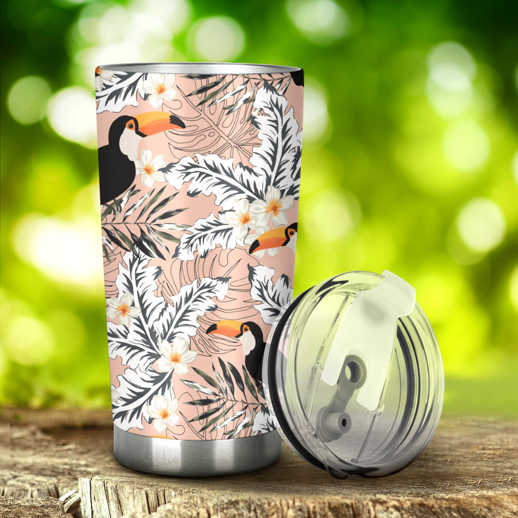 Toucan Theme Pattern Tumbler