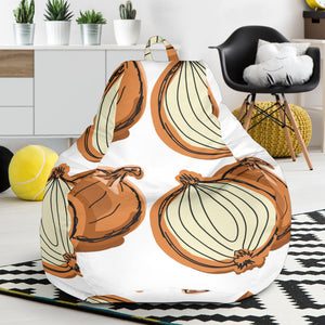 Onion Theme Pattern Bean Bag Cover