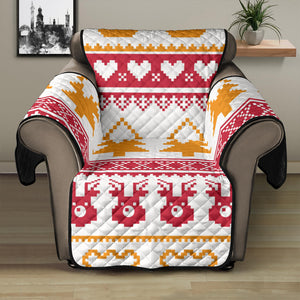 Beer Sweater Printed Pattern Recliner Cover Protector