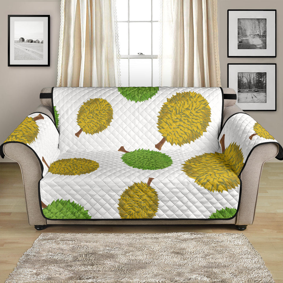 Durian Background Pattern  Loveseat Couch Cover Protector