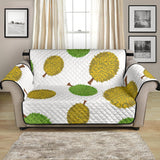 Durian Background Pattern  Loveseat Couch Cover Protector