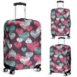 Decorative Heart Pattern Luggage Covers
