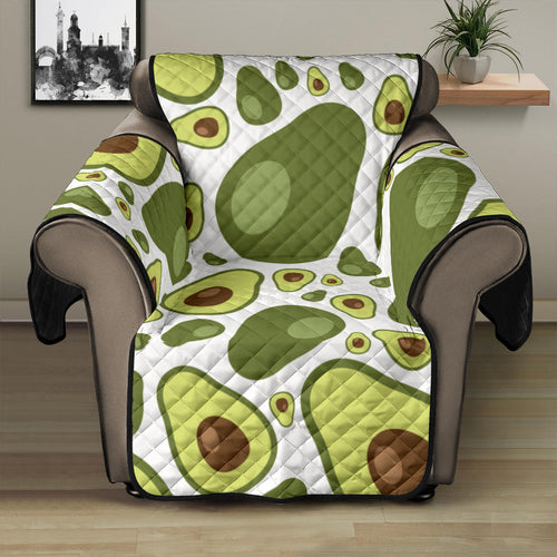 Avocado Pattern Recliner Cover Protector