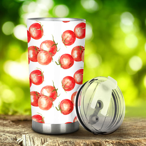 Tomato Water Color Pattern Tumbler