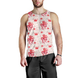 Octopus  Crab Starfish Pattern Men Tank Top