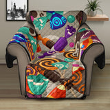 Halloween Candy Pattern Recliner Cover Protector