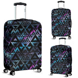 Space Galaxy Tribal Pattern Luggage Covers