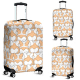 Corgi Bum Pattern Luggage Covers