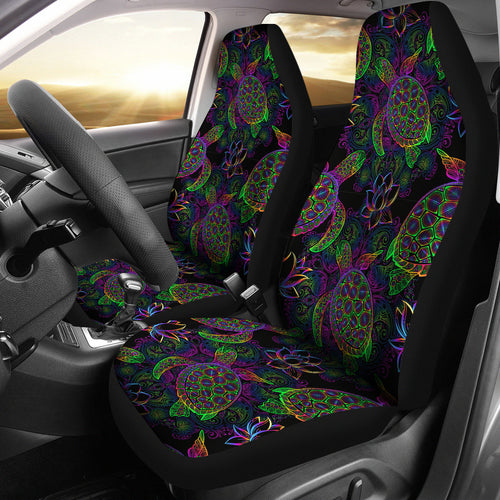 Sea Turtle Pattern Universal Fit Car Seat Covers