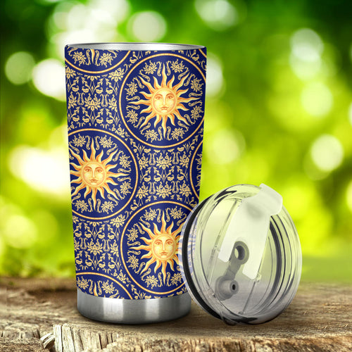 Sun Pattern Tumbler