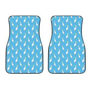 Pelican Pattern Print Design 02 Front Car Mats