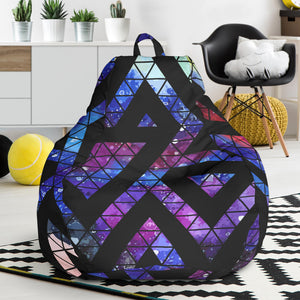 Space Colorful Tribal Galaxy Pattern Bean Bag Cover