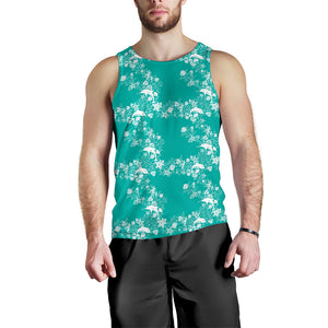 Dolphin Sea Shell Starfish Pattern Men Tank Top