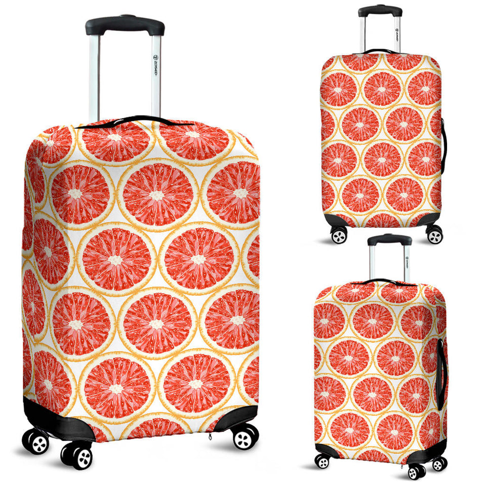 Sliced Grapefruit Pattern Luggage Covers