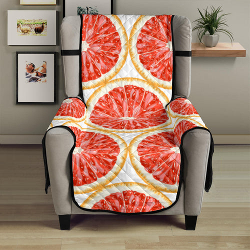 Sliced Grapefruit Pattern Chair Cover Protector