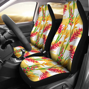 Heliconia Pattern Universal Fit Car Seat Covers