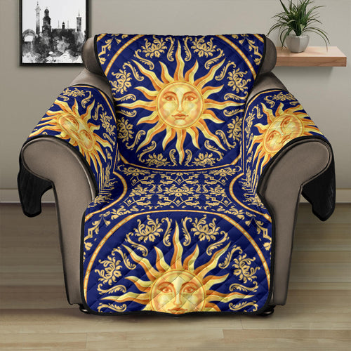 Sun Pattern Recliner Cover Protector