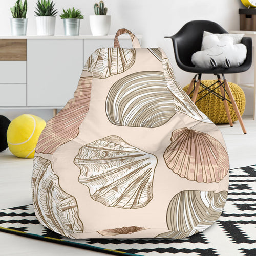 Shell Pattern Background Bean Bag Cover