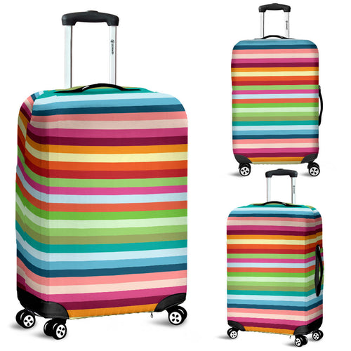 Rainbow Pattern Luggage Covers