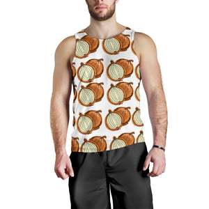 Onion Theme Pattern Men Tank Top