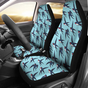 Swallow Pattern Print Design 01 Universal Fit Car Seat Covers