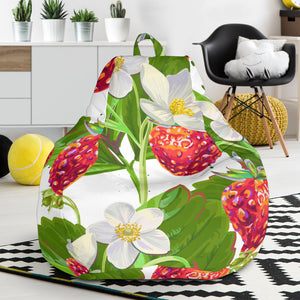 Strawberry Pattern Bean Bag Cover