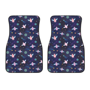 Pig Pattern Print Design 05 Front Car Mats