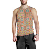 Indian Theme Pattern Men Tank Top