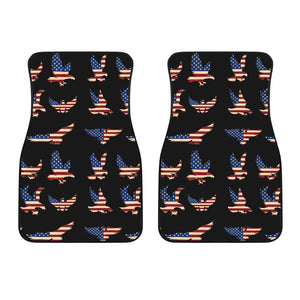 Eagle Pattern Print Design 04 Front Car Mats