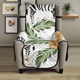 Zebra Hibiscus Pattern Chair Cover Protector
