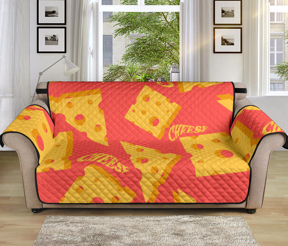 Sliced Cheese Pattern  Sofa Cover Protector