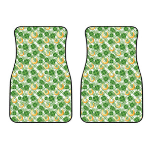 Horseshoes Pattern Print Design 05 Front Car Mats