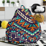 Zigzag Chevron African Afro Dashiki Adinkra Kente Pattern Bean Bag Cover