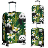 Panda Bamboo Flower Pattern  Luggage Covers