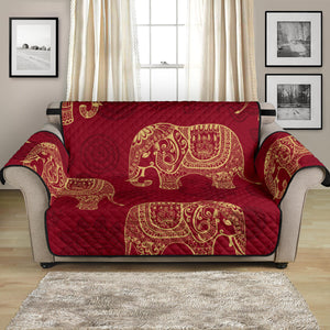 Elephant Tribal Pattern Loveseat Couch Cover Protector