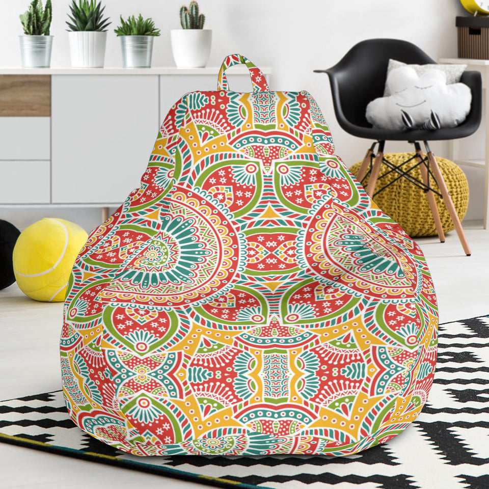 Indian Theme Pattern Bean Bag Cover