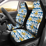 Starfish Pattern Universal Fit Car Seat Covers