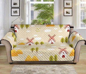 Windmill Pattern Sofa Cover Protector