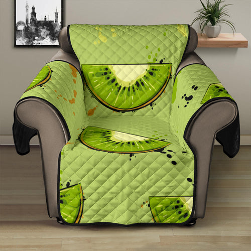 Kiwi Pattern Background Recliner Cover Protector