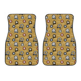 Lion Pattern Print Design 03 Front Car Mats