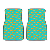 Clown Fish Pattern Print Design 02 Front Car Mats