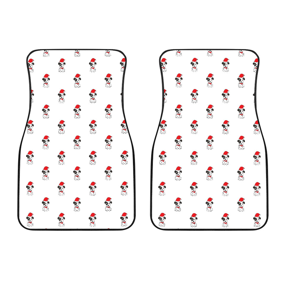 Jack Russel Pattern Print Design 01 Front Car Mats